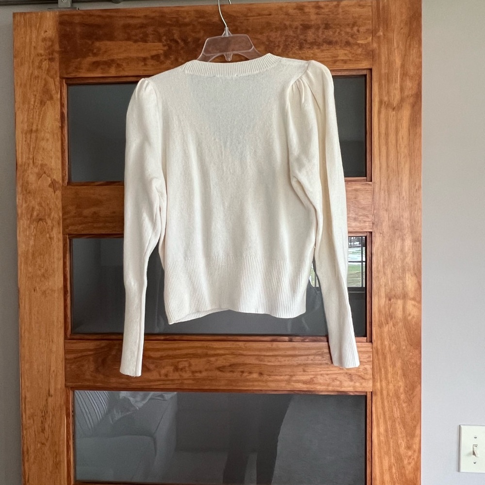 Express rhinestone button sweater - Picture 3 of 3